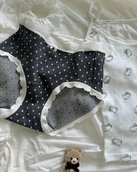 CloudSoft Cotton Dotted Briefs